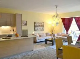 Next to the beach apartment.