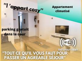 appart cosy,calme à 2 pas du centre de montbrison, ваканционно жилище в Монбризон