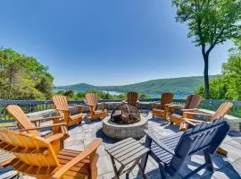 Finger Lakes Vacation Rental with Hot Tub and Pool