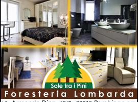 Sole tra i pini - foresteria lombarda, hotel v destinaci Parabiago