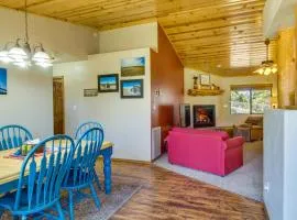 Heber-Overgaard Cabin with BBQ Patio and Fire Pit!