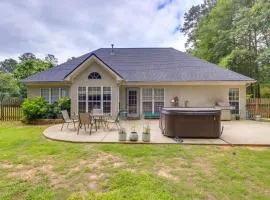 Fayetteville Retreat with Hot Tub and Fenced Yard