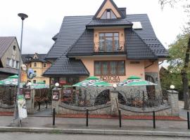 Brzoza w centrum Zakopanego: Zakopane'de bir otel