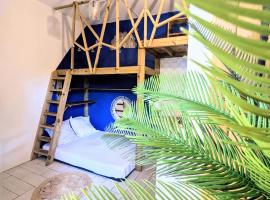 Au geko bleu, ubytování v soukromí na pláži v destinaci Saint-Pierre