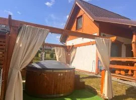 Domek Eden 7 Kaszuby balia sauna alpaki