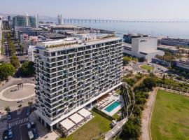 Martinhal Lisbon Oriente, hotel Vasco da Gama bevásárlóközpont környékén Lisszabonban