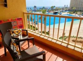 شاليه تامر عمر في ابراج بورتو السخنة للعائلات فقط Tamer Omar's Chalet in Porto Elsokhna Towers only Family