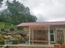 Casa rústica con finca y regato dentro recién rehabilitada situada en el entorno del Parque natural Monte Aloia y monte de San Antoniño Próxima a Gondomar y playas de Nigrán