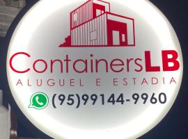 Container LB PONU, hotel near International Bus Station, Boa Vista