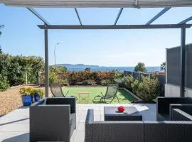 Face à la mer superbe villa terrasse barbecue LE PRADET