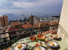 Vista Monaco, 5mn walk to Monaco, Amazing view, resort i Beausoleil
