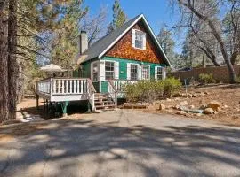 Oak Nesting - Great chalet style cabin at the end of the street with rustic stone gas log fireplace!