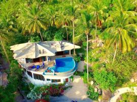 Monkey Flower Villas, hótel í Ko Tao