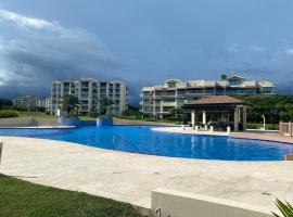 Lujoso y Familiar Apartamento de Playa y Golf en San Carlos Panamá โรงแรมในซานการ์ลอส