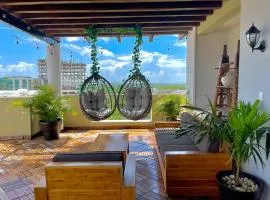 Hermoso Penthouse Rooftop con alberca