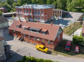 Posti studio apartment, hotel with parking in Paide