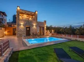Lithina charm villa with private pool and sea view
