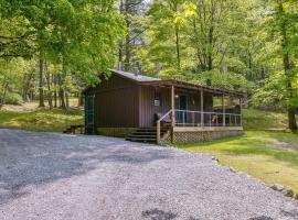 Cozy Green Bank Cabin about 2 Mi to Observatory!, hotel en Dunmore