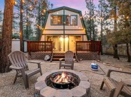 Big Bear Den - Great cabin far enough from town to getaway and fully fenced yard with firepit