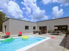 Nice Home In Lussas With Outdoor Swimming Pool