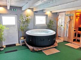 Wellness zur Alleinnutzung mit Ferienwohnung und Fitnessbereich - fitSPA, lavprishotell i Sulz am Neckar