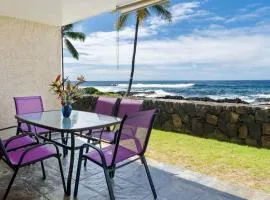 Step Into the Ocean from your Lanai @ Kona Reef D-8
