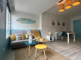 Bel Apt neuf - HyperCentre 400m Plage-Pkg-Wifi-T3, hotel with parking in Arcachon