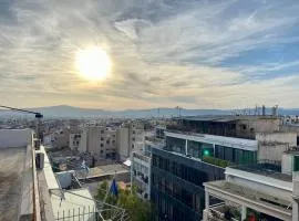 Sunny central Athenian penthouse