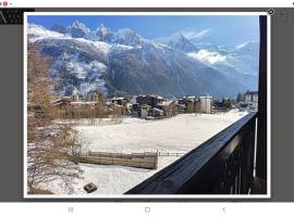 Bel appartement entier en style Chalet à Chamonix, hôtel à Chamonix-Mont-Blanc