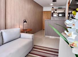 Apartamento ao lado Flamboyant Shopping em Goiânia, hotel cerca de Centro Cultural Oscar Niemeyer, Goiânia