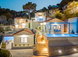 Limnionas panoramic houses, villa in Marathokampos