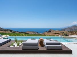 Villa 7 Seas - With Amazing View, hotel in Lefkogeia