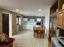 J. Casa con vistas en Lira - Carnota, alojamiento con cocina en Lira