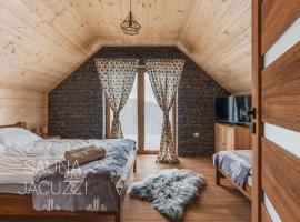 Gorczański Resort Domek w Górach Sauna Jacuzzi, hotel em Nowy Targ