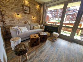 Belle-Plagne / Cœur de station / Ski aux pieds, apartment in Belle Plagne