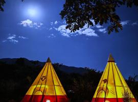 BIOSFERA LODGE GLAMPING tipi 2 personas, tented camp en Oxapampa