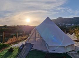 Glamping Finca el Olivo, palapinė su patogumais mieste Michasas