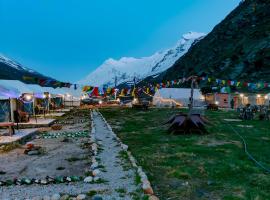 Sangam River camp, luxury tent in Sissu