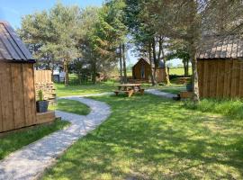 Cow Close Camping Pods, campsite in Leyburn