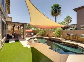 Pool, Fire Pit and Grill Goodyear Home!