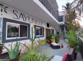 Sayunique Boutique Hostal, smještaj s doručkom u gradu 'Sayulita'