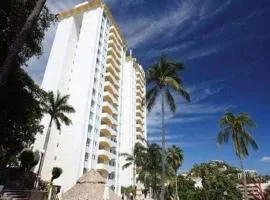 Departamento con vista al mar, albercas y juegos