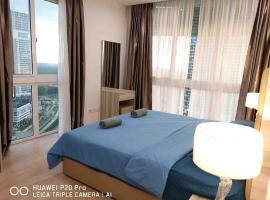 5 Guests with Netflix & Disney Plus @ Puteri Harbour, beach rental in Nusajaya