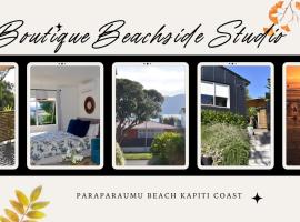 Paraparaumu Beachside Studio, pet-friendly hotel in Paraparaumu