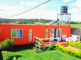 The Red Container-Off Grid