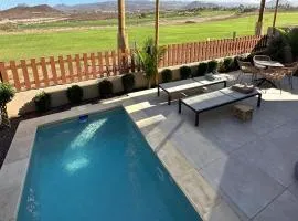 Golf Tenerife South xx Wheel Accessible Shower xx Free WIFi xx Private Pool 30 degrees xx Two Terraces 30m2x60m2 xxFree Parking xx Mountain view xx Flatscreen 65 inch xx