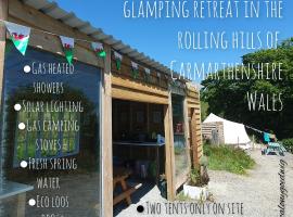 Calon Y Goedwig Glamping, hotell i Llandovery