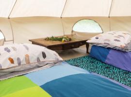 Tente style Tepee Confort, campground in Latour-de-Carol