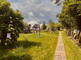 Glamping Stacja Zieleniec w Nałęczowie – luksusowy namiot w Nałęczowie