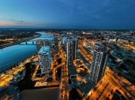 Belgrade Waterfront - River Residence: Belgrad'da bir otel